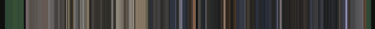 A barcode of colors from the vid A Hero's Tale