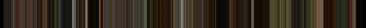A barcode of colors from the vid It's a Shame